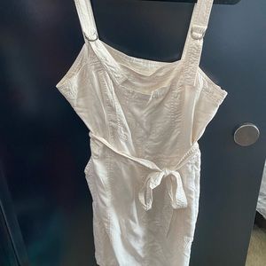 Abercrombie white mini dress